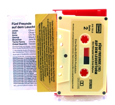 Fünf Freunde MC Hörspielkassette Nr. 16: Fünf Freunde auf dem Leuchtturm von Europa